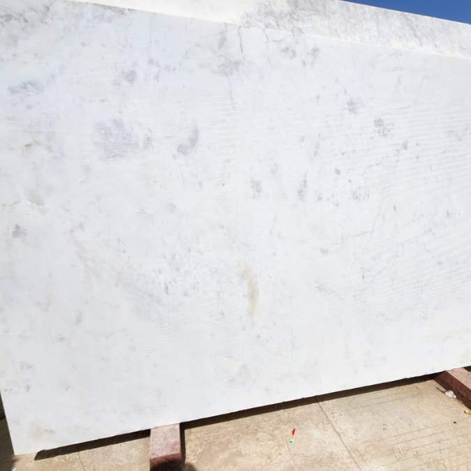 Opal White Marble slab