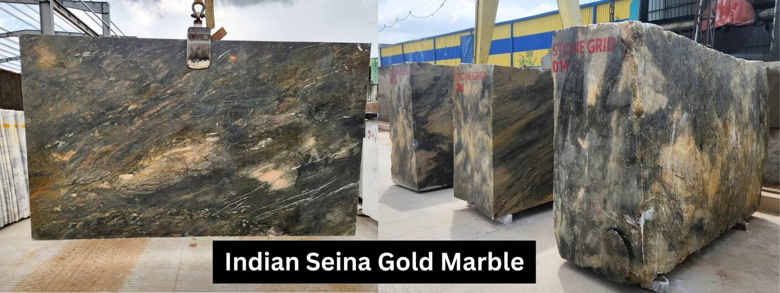 Indian Natural Stone Seina Gold Marble